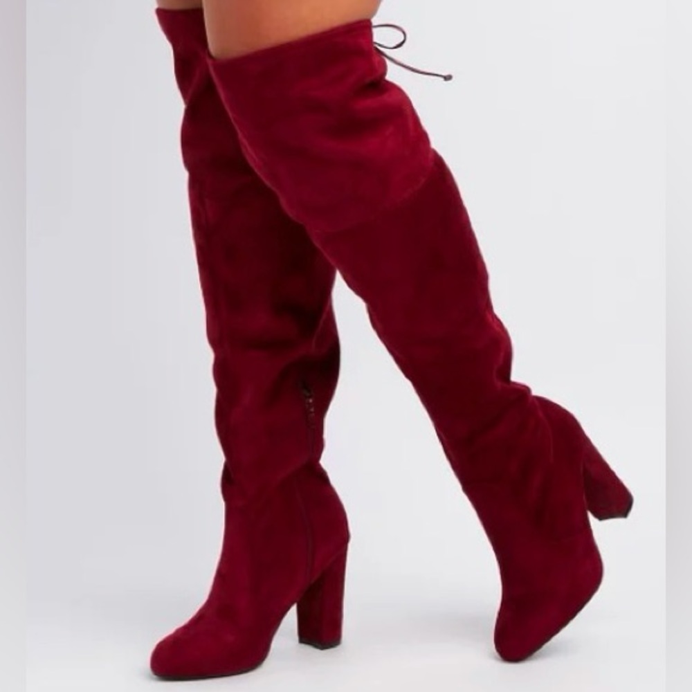 Charlotte Russe Over The Knee Boots